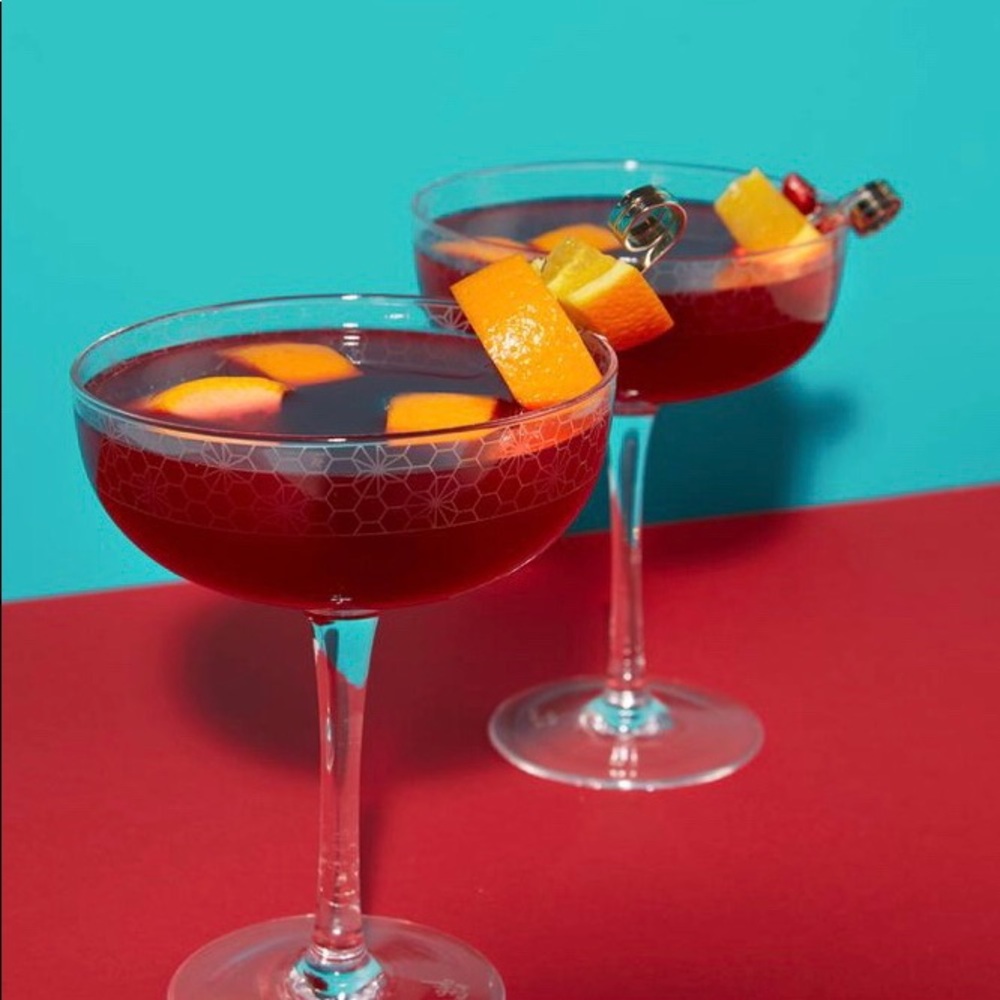 Coupe Glasses- Chic & Tonic